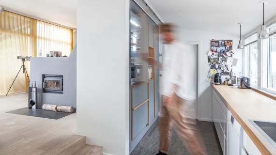 Custom kitchen linoleum